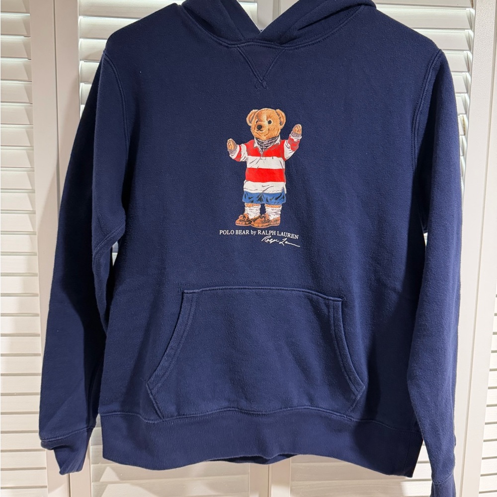 Lauren Ralph Lauren Navy Polo Bear Sweatshirt